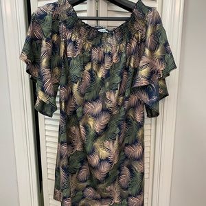 Off the shoulder fun cover-up for beach or pool